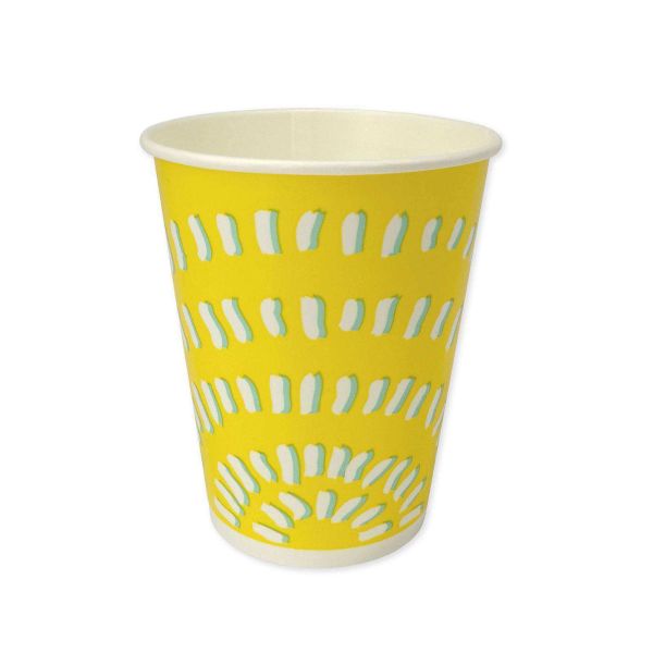 Kaltgetränkebecher aus Hartpapier Sunrise 300 ml
