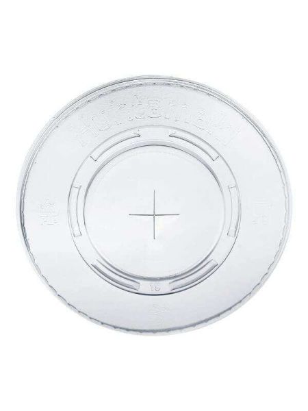 Deckel mit Kreuzstanzung, PLA, klar, für 95,0mm Deckel mit Kreuzstanzung, PLA, klar, für 95,0mm
