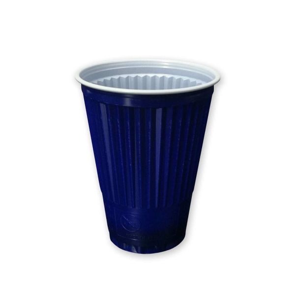 Automatenbecher 150 ml blau-weiß 4,0g Thermobecher