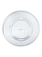 Deckel mit Kreuzstanzung, PLA, klar, für 95,0mm