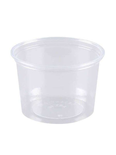 Verpackungsbecher PS, klar, rund, 100ml (3.000 Stk.)