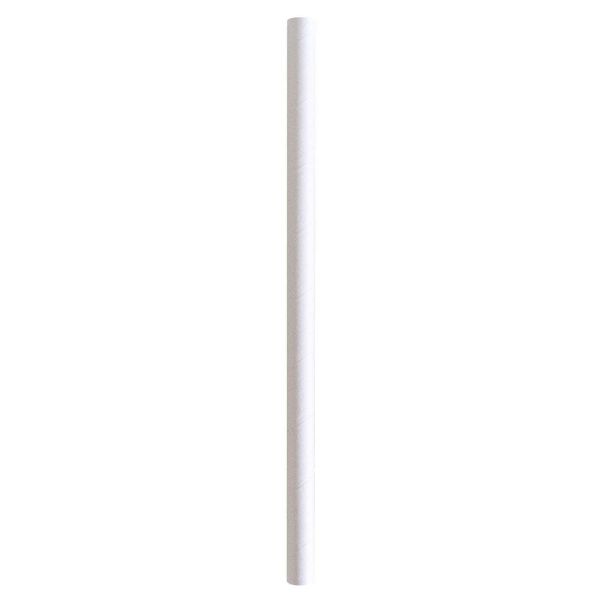 Papierstrohhalm für Smoothies weiß 210 x 10 mm