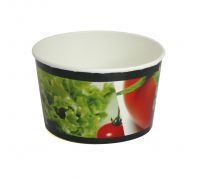 Paper salad bowl 600 ml