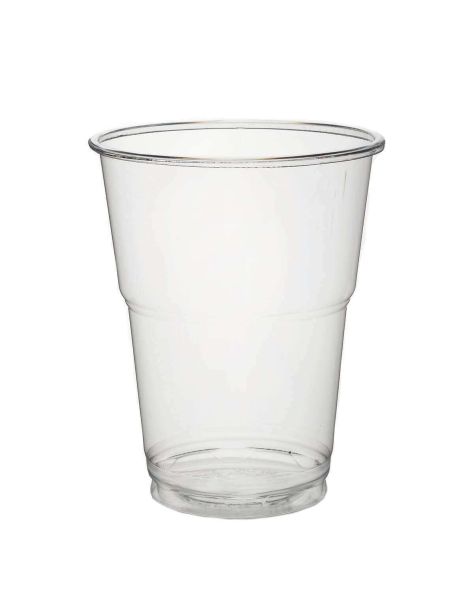 Ausschankbecher / Bierbecher, RPET, transparent, 200ml (1.000 Stk.)