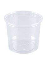 Verpackungsbecher PS, klar, rund, 125ml