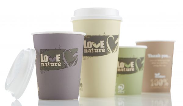 Coffee To Go White Lid For O 85 Mm Coffee Cups With Sip Hole Bechershop Sustainable Packaging Solutions