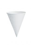Paper cone white, 120 ml