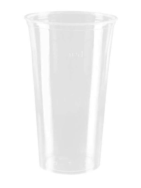 Ausschankbecher, mit Schaumrand, PS, klar, 500ml (1.040 Stk.) Ausschankbecher, mit Schaumrand, PS, klar, 500ml (1.040 Stk.)