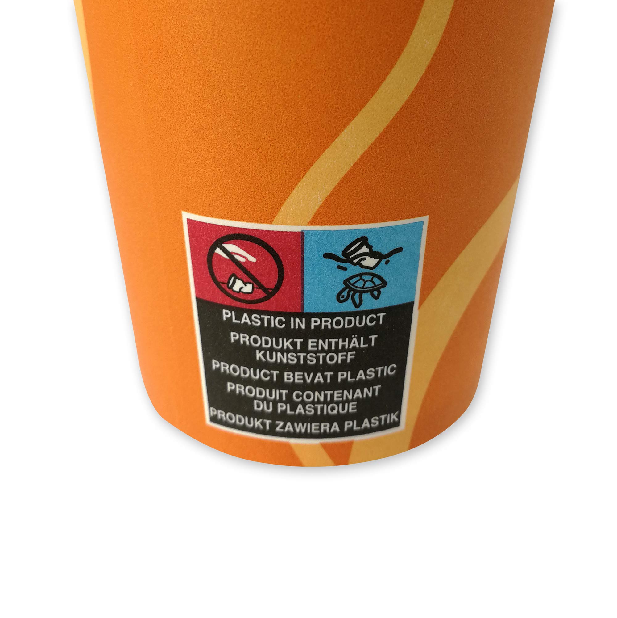 Auto-Set: Nordic Kaffeebecher Und Notfallmesser Optima - Orange