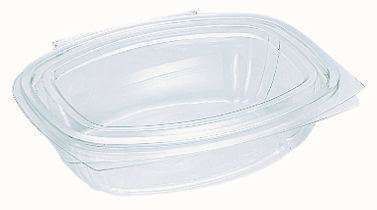 rPET Verpackungsschale mit Deckel 750 ml transparent