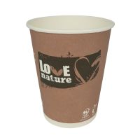 Coffee To Go Pappbecher 300 ml Love Nature