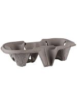 Becherhalter 2-fach, grau