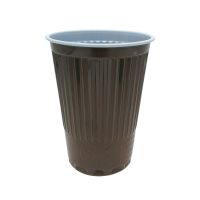Automatenbecher 180 ml braun-weiß 4,5g Thermobecher