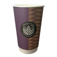 Double wall paper cup 400 ml coffee to go